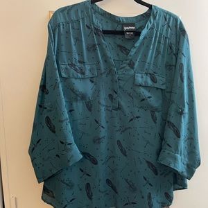 Harry Potter 3/4 sleeve blouse torrid